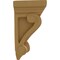 Ekena Millwork 2 1/4"W x 2 1/4"D x 4 1/4"H Devon Traditional Wood Corbel, Alder CORW02X02X04DEAL - alternate 4